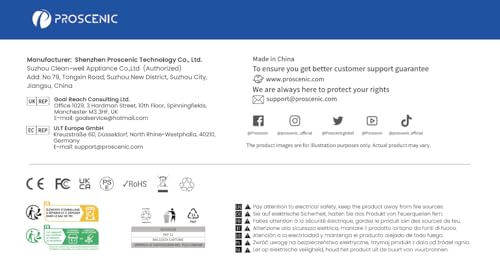 Proscenic Q8 Max Robot Vacuum Mop with Self-Empty Station, 6000Pa 200Min Robotic Vacuum with Lidar Navigation, 5 Real-Time Mapping, WiFi/Alexa/APP Remote Control Robot Hoover for Floor Carpet Pet Hair