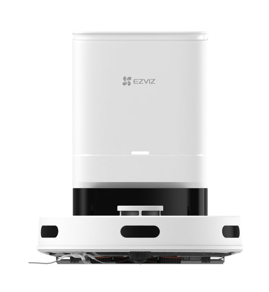 EZVIZ RE4 Plus Robot Vacuum Self Emptying, 4000 Pa, 4L Self-Emptying Station, LiDAR Navigation, Carpet Booster, Self-Charging, Cleans 300㎡, Wi-Fi APP Control, Alexa/Google Compatible, Pet-Friendly