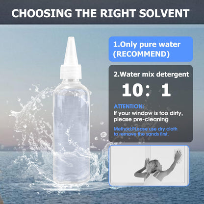 CHOVERY CL.1 Robot Glass Cleaner, Remote Control, Deep Cleaning, Intelligent Edge Detection System, Suitable for Windows, Tiles, Bathrooms (White)…